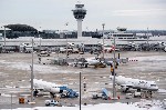 Foto de archivo de un aeropuerto.