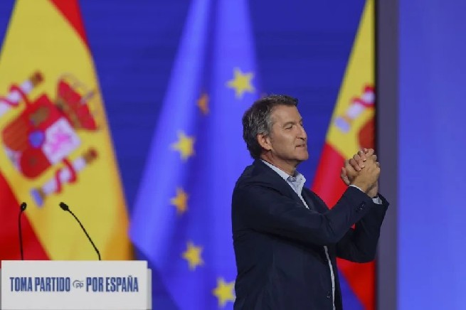 Núñez Feijóo, presidente del Partido Popular.