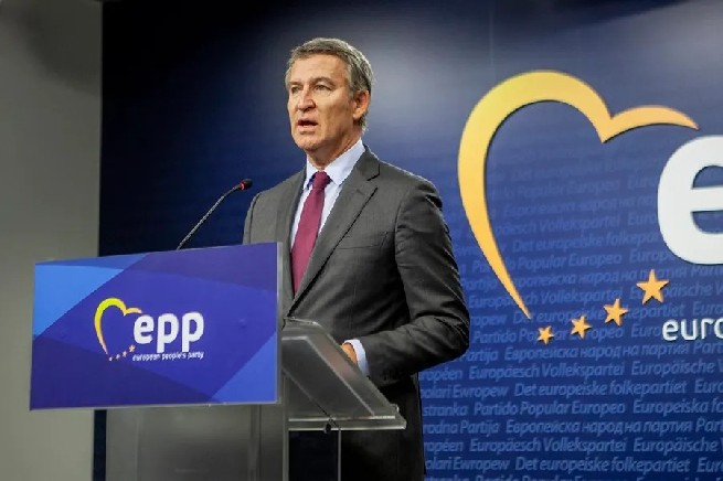 Núñez Feijóo, presidente del Partido Popular.