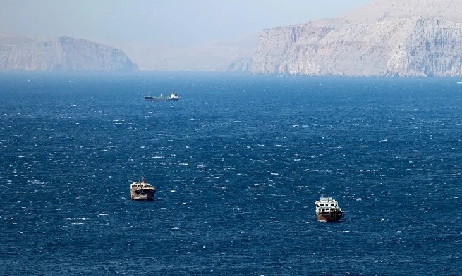  El estrecho de Ormuz.