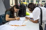 Foto de archivo de un punto de información.