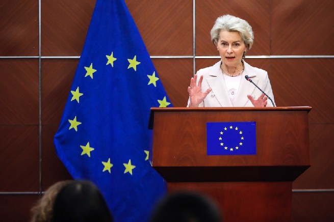 Ursula von der Leyen.