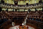 Foto de archivo del hemiciclo vacío.