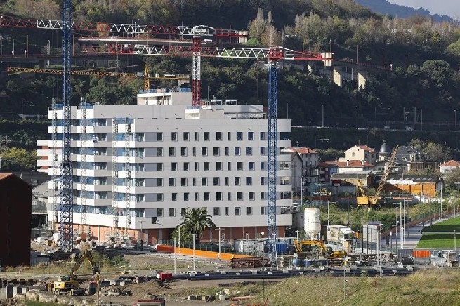 Foto de archivo de viviendas.