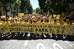 Foto de archivo de una manifestación.