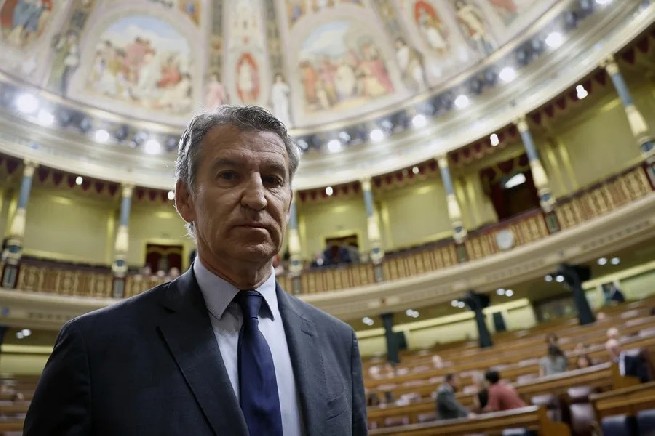 Núñez Feijóo, presidente del Partido Popular.