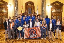 Recepción ao Básquet Coruña.