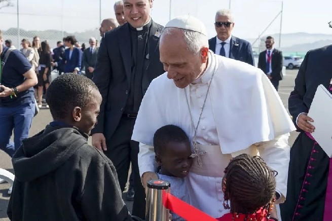 El papa León XIV.