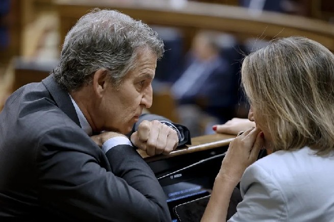 Núñez Feijóo, presidente del Partido Popular.