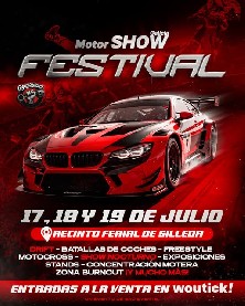 Cartel de Motor Show Galicia 2026.