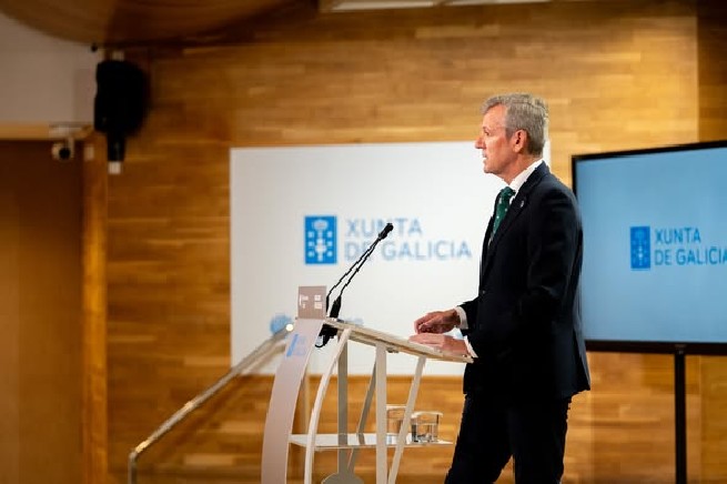Alfonso Rueda, presidente da Xunta.