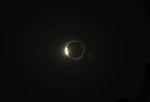 Vista del eclipse solar.