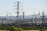 Un tendido eléctrico.