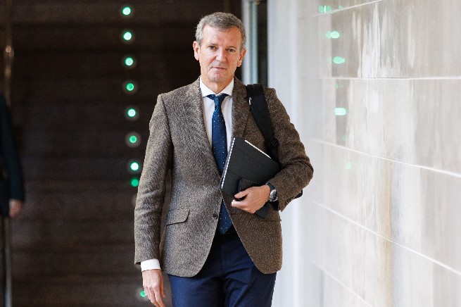 Alfonso Rueda, presidente da Xunta.