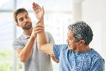 Ejercicios de fisioterapia.