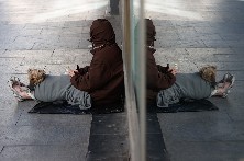 Pobreza en España.