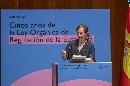 La ministra de Sanidad, Mónica García.