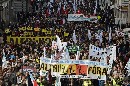 Una manifestación contra la instalación de Atri