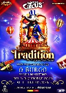 Cartel del espectáculo circense. 