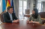 Valentín González Formoso (e), e Rosa Crujeiras