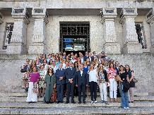 Delegación de cincuenta jueces de Portugal.