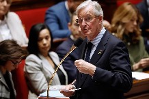 El primer ministro francés, Michel Barnier.