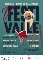 Cartel del festival de teatro FestiValle.