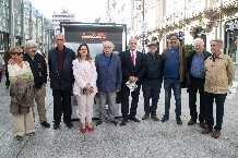 A deputada provincial, Avia Veira (4i).