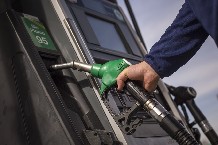 Foto de archivo de archivo de una gasolinera.