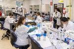 Foto de archivo de un grupo de investigadoras