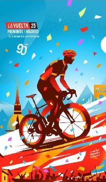 Cartel de La Vuelta 2025.