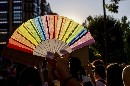 Una manifestación del Orgullo LGTBIQ+.