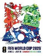 Póster oficial de la Copa Mundial de la FIFA 2026.