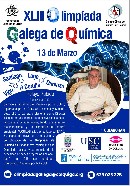 Cartel de la Olimpiada Gallega de Química.