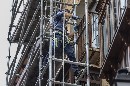 Un obrero en una obra.