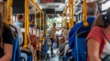Foto de arquivo do bus metropolitano.