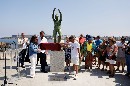 A alcaldesa, Inés Rey (i).