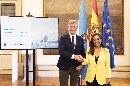 Inés Rey, e Alfonso Rueda.