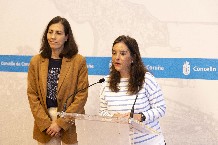 Inés Rey, e Noemí Díaz (e).