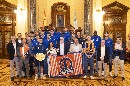 Recepción ao Básquet Coruña.