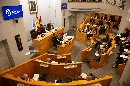 oto de arquivo do pleno da Deputación.